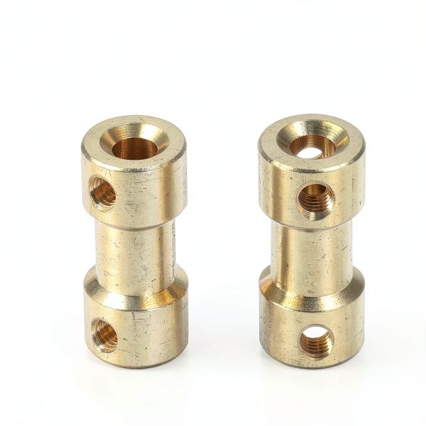 5mm to 6mm Brass Shaft Coupling by MECCANIXITY Motor Connector-1