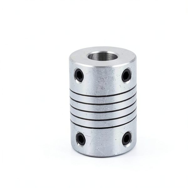 8mm to 6.35mm Shaft Coupling Xnrtop Flexible Aluminum 25mm-0