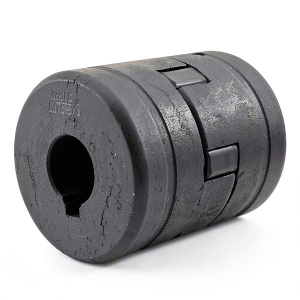 5/8" to 7/8" Saelno L075 3-Piece L-Jaw Coupling Set with Rubber Spider-3