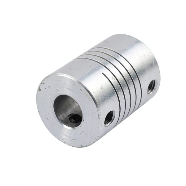 8mm to 6.35mm Shaft Coupling Xnrtop Flexible Aluminum 25mm-1