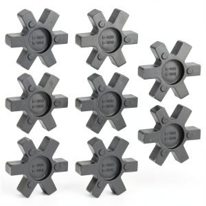 8 Pcs Type Spider Center Inserts L095 NBR Rubber MingQiEven Black-0