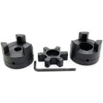 7/16 to 7/8 Flexible L-Jaw Coupling Set L075 Saelno Multi-Flex-0