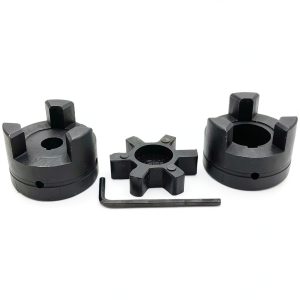 7/16 to 7/8 Flexible L-Jaw Coupling Set L075 Saelno Multi-Flex-0